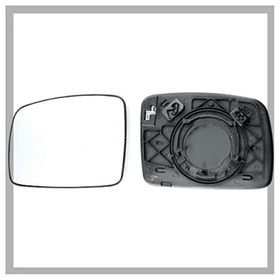 Image of Fits Land Rover Freelander 2, For 2006 to 2009 Heated Base Convex Wing Mirror LEFT HAND (UK Passenger Side)