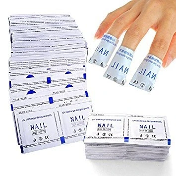 Image of 50/100/150/200pcs Gel Polish Remover Wraps Pads Foil Nail Art Cleaner Manicure w/ Acetone (150pcs)