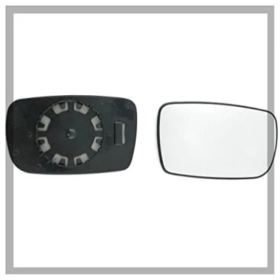 Image of Fits Toyota Yaris, For 2013 to 2018 Non Heated Base Convex Wing Mirror RIGHT HAND (UK Driver Side)