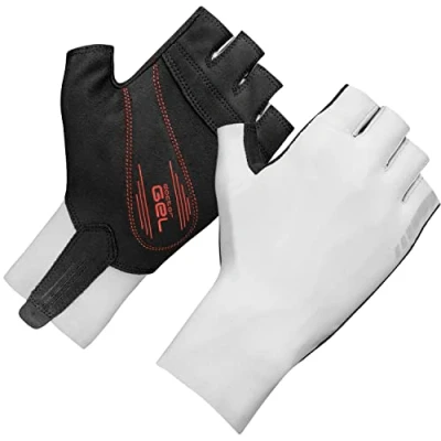 Image of GripGrab Aero TT RaceDay Time Trial Cycling Gloves Aerodynamic Professional Short Finger Fingerless Road Bike Glove