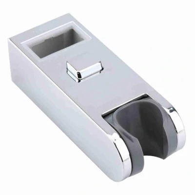 Image of Showerhead Holder ABS Chrome plated Adjustable Height Shower Slider Bar Rail Head Stand Bathroom Fixtures