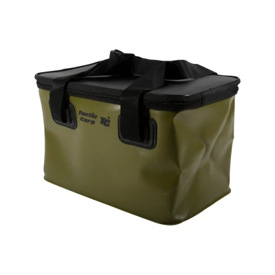 Image of Tactic Carp Waterproof Luggage Big 50 x 30 27cm Green Fishing bag