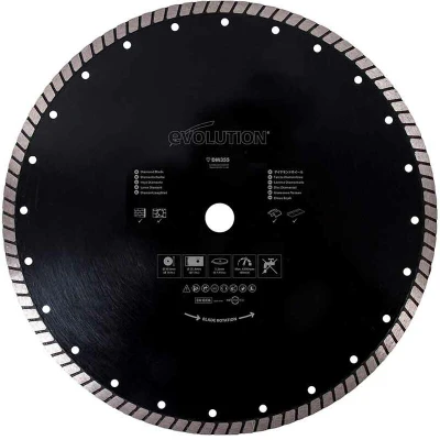 Image of Evolution Power Tools Rage Diamond Blade, Segmented Rim 355 x 25.4mm