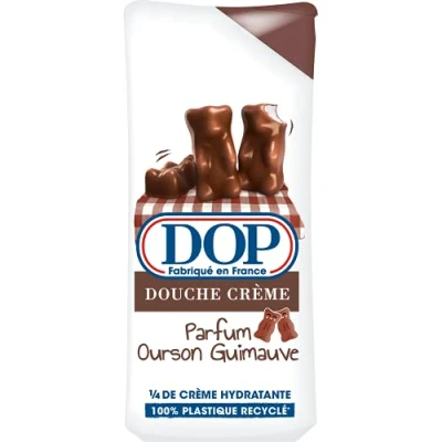 Image of DOP (DOPA3) Douceurs d&#039;Enfance Cream Shower Gel with Marshmallow Bear Scent