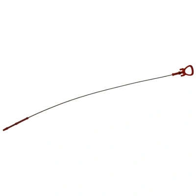Image of 2710100572, 2710101272, 2710108001, A2710100572, A2710101272 Oil Dipstick FEBI BILSTEIN 44810 red MERCEDES BENZ: C Class Saloon, E Coupe