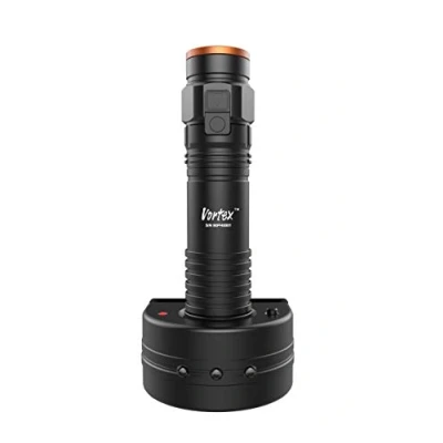 Image of Vortex TX200 Emergency Rechargeable Charging Dock 7/24 Dual Switch Magnetic Base 1300 Lumen Mini USB Dimming Tactical Function Handhold Traffic Wand Tripod Compatible Flashlight