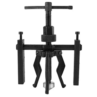 Image of 3 Jaw Inner Bearing Puller, Keenso 45 Carbon Steel Puller Pilot Tool Kit Heavy Duty Automotive Manual Machine Extractor