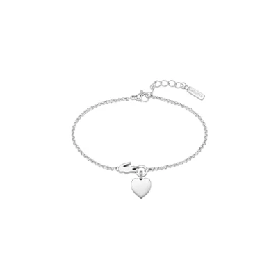 Image of Lacoste Women&#039;s LOVE MY CROC Collection Chain Bracelet 2040027