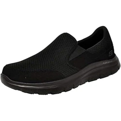 Image of Skechers for Work 77048 Flex Advantage Slip Resistant Mcallen On Black