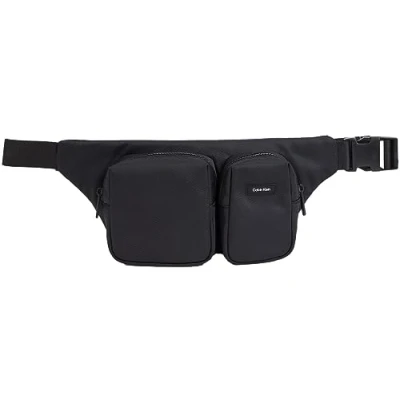 Image of Calvin Klein Men Waist Bag Small, Black (Ck Black), One Size
