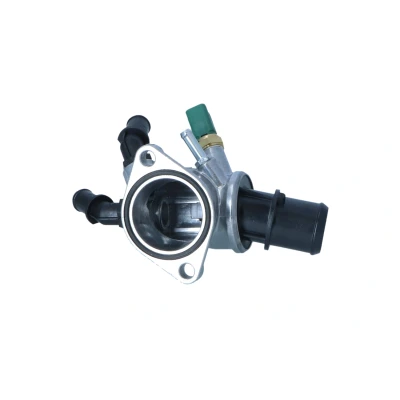 Image of 71574778, 71754776 Engine thermostat NRF 725241 88C with sensor, seal ring housing VAUXHALL: Zafira Mk2, Astra Mk5, Vectra Mk2 CC