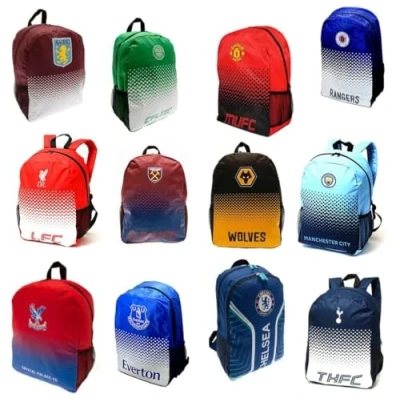 Image of Premier Life Officially Licensed Football Club Backpack Rucksack Bag (Arsenal Gunners)
