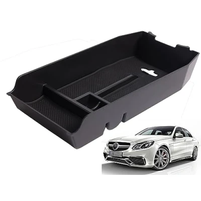 Image of Storage Box Organizer Center Console, for armrest E Class W212 2013 2015