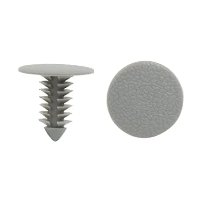 Image of sourcing map 100pcs Trim Clips Bumper Front Door Rivets Fastener Gray 8mm for Car