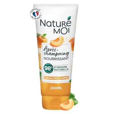 Image of Naturé Moi Nourishing Conditioner with Roussillon Apricot and Organic Argan Oil Detangles Protects Dry Damaged Hair 200ml