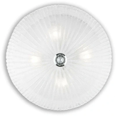 Image of Shell 4 Light Indoor Wall / Ceiling Chrome with Clear Glass, E27