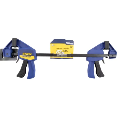 Image of IRWIN QUICK GRIP Light Duty (63kg) Mini (300mm) Trigger Clamp, Twin Pack, ‎T54122EL7