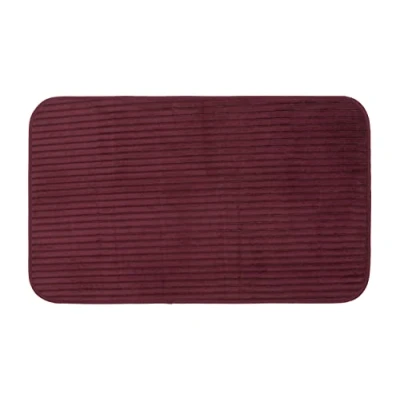 Image of Gözze Non Slip Soft Bath Mat, 100% Polyester, 50 x 70 cm Blackberry
