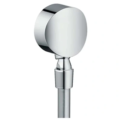 Image of hansgrohe Fixfit S wall outlet hose connection, pivot joint, chrome