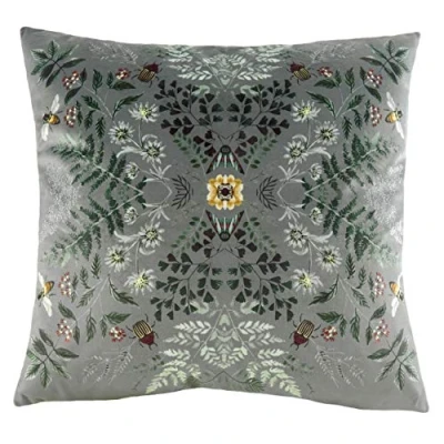 Image of Evans Lichfield Eden Mirror Cushion Cover, Multi, 43 x 43cm