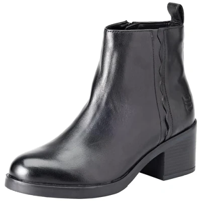 Image of BAGATT Women&#039;s Torvi Ankle Boots, Black, 6 UK