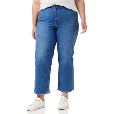 Image of Lee Women&#039;s Wide Leg Long Jeans, Used Alton, 40 IT (26W/31L)