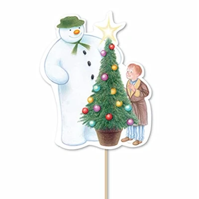 Image of Anniversary House Glitter Santa Hat Cupcake Toppers