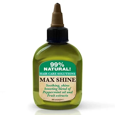 Image of Difeel 99% Natural Therapeutic Hair Care Solutions Max Shine 75 millilitres