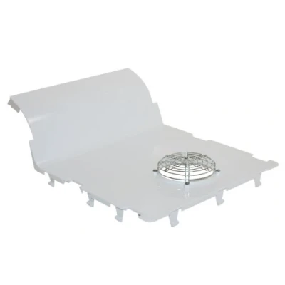 Image of Beko Lec Fridge Freezer Evaporator Cover. Genuine Part Number 4312800100