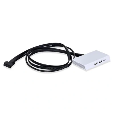 Image of LIANLI O11DE 3W Addition I/O Kit for O11 Dynamic EVO (White)