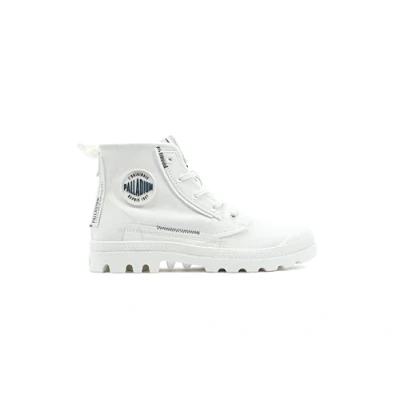 Image of Palladium Women&#039;s Pampa Underlayer Sneaker, Star White, 3.5 UK