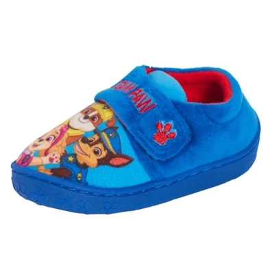 Image of Paw Patrol Boys Slippers Blue 9 UK Child