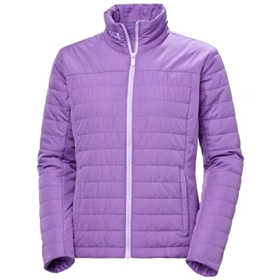 Image of Helly Hansen Womens W Crew Insulator Jacket 2.0, Electric Purple, S