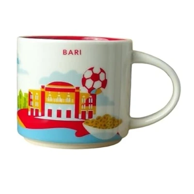 Image of STARBUCKS Bari (Italy) You are Here Collection, Coffee Mug 414ml
