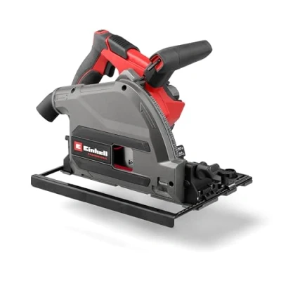 Image of Einhell Professional Cordless Plunge Saw TP PS 18/165 Li BL Solo Power X Change (18 V, Ø 165 mm Blade, Brushless, 56 Depth of Cut, toolless Adjustment, Without Battery)