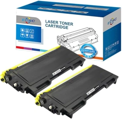 Image of ECSC Compatible Toner Cartridge Replacement for Brother DCP 7010 7010L 7020 7025 Fax 2820 2920 HL 2030 2040 2050 2070 2070N 2500 MFC 7225N TN2000 (Black, Double Pack)