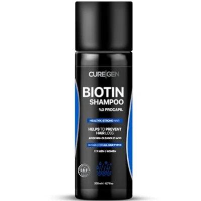 Image of Curegen Biotin Shampoo For Hair Growth and Thinning Thickening Formula Loss Treatment Men &amp; Women