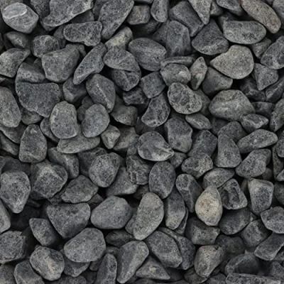 Image of Belle Vous Decorative Natural Grey Pebbles (3.6kg Bag) 0.5 1.3cm/0.2 0.51 inch Assorted Pebble Stones Mixed River Gravel for Vase Filler/Plant Pots, Landscaping, Aquariums, Home and Gardens
