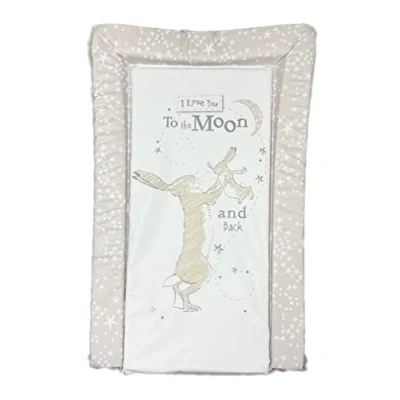 Image of Obaby Guess How Much I Love You Changing Mat Scribble, Grey