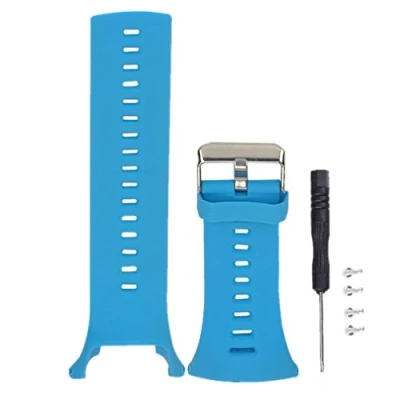Image of Muovrto Strap for Suunto Ambit 2/Ambit 2S/Ambit 2R/Ambit 2 Sapphire, Silicone Replacement Watch Band Sport 3 Peak/Ambit Run