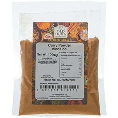 Image of Old India Curry Powder Vindaloo 100g