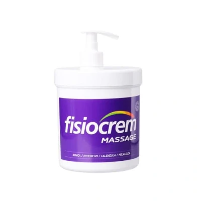 Image of FISIOCREM Cream Active Herbal Moisturising Massage Rub for Neck, Shoulders &amp; Back Comfort Contains Arnica Montana Trusted 30+ Years 1000ml