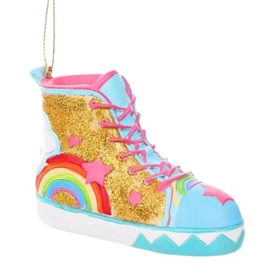 Image of Irregular Choice It&#039;s Always Sunny Bauble, Blue Multi Ornament, Magical Shoe Inspired Design