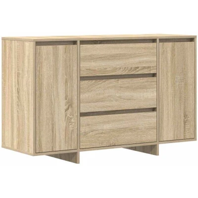 Image of vidaXL Sideboard Sonoma Oak 120x41x75 cm Engineered Wood