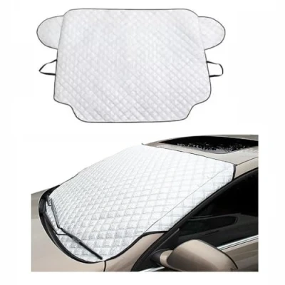Image of QWTYAFDD Car Windshield Cover,for KIA picanto/morning 2017 2022 Ultra Thick Protective Windscreen Cover Snow Ice Frost Sun Dust Water Resistentin all Weather