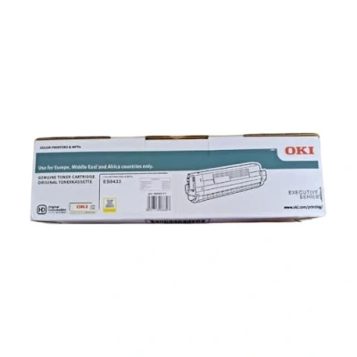 Image of OKI 46443117 Toner Cartridge Original Yellow