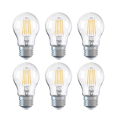 Image of DGO E27 Bulb, Dimmable LED Light A60 Energy Saving Bulbs 6W (Equivalent to 60W), Edison Filament Screw 6 Pack
