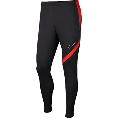 Image of Nike Kids&#039; Academy Pro Knit Pant KPZ, Anthracite/Bright Crimson/(White), L