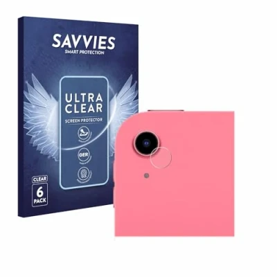 Image of Savvies 6 Pack Screen Protector compatible with Apple iPad 10.9&quot; WiFi Cellular 2022 (ONLY Camera Lens, 10th Gen.) Protection Film Clear