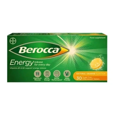 Image of BEROCCA EFF TAB ORANGE (30)